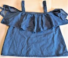 Top camicia jeans usato  Napoli