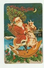 Postcard christmas santa usato  Ticengo