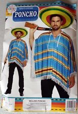 Men mexican poncho for sale  LEICESTER