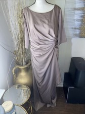 Vestido formal La Femme tamanho 16 vestido de baile de cacau casamento gala mãe da noiva elegante comprar usado  Enviando para Brazil