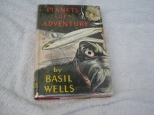 Usado, 1949 - 1st ED. - FANTASY PUBLISHING -BASIL WELLS - PLANETS OF ADVENTURE  - W/DJ comprar usado  Enviando para Brazil