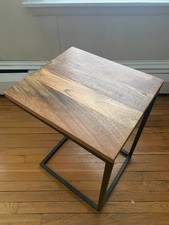 West elm wooden for sale  Garden Grove