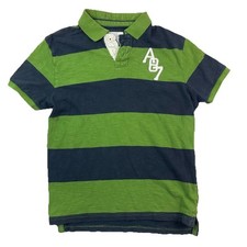 Camisa polo masculina listrada verde e azul marinho Aeropostale A87 tamanho M comprar usado Camisa polo masculina listrada verde e azul marinho Aeropostale A87 tamanho M comprar usado  Enviando para Brazil