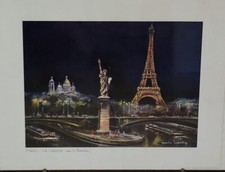 Stampa incorniciata paris usato  Firenze