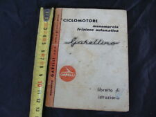 Libretto istruzioni garelli usato  Santena