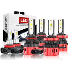 Para 2014 - 2017 Jeep Grand Cherokee Led faro Hi/Lo+luz de niebla Bombillas comprar usado  Enviando para Brazil