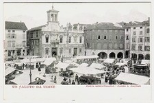 Udine...un saluto piazza usato  Bari