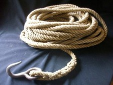 Corde ancienne chanvre d'occasion  Fitou