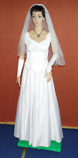 Brautkleid zweiteilig kurzschl gebraucht kaufen  Großaitingen