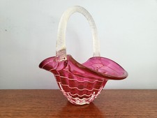 Murano style cranberry for sale  YORK