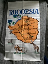 Toalha de chá vintage Rodésia África do Sul comprar usado  Enviando para Brazil