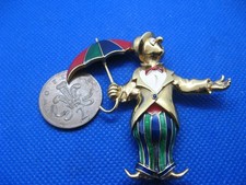 Vintage enamel gold for sale  BOLTON