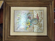 Quadro olio tela usato  Montale