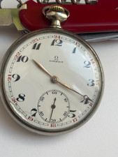 RARO RELÓGIO DE BOLSO ANTIGO VINTAGE OMEGA ОМЕГА 15 JOIAS CAL. 40,6 LT SWISS comprar usado  Enviando para Brazil