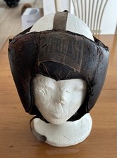 Usado, Capacete de boxe vintage Everlast - Capacete de treinamento de couro - Anos 1940-60 boxe comprar usado  Enviando para Brazil