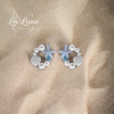 Seashell starfish earrings for sale  UK