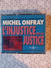 Michel onfray injustice d'occasion  Rennes-