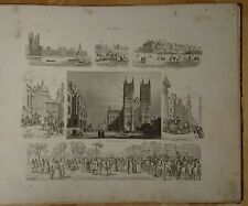 Stahlstich 1850 westminsterabt gebraucht kaufen  Eppelborn