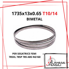 Lama nastro 1735x13x0.65 usato  Cerea