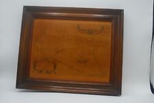 Vintage wooden map for sale  Hurst