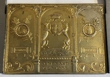 Médaille plaque argent d'occasion  France