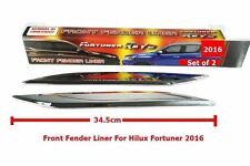 CAPA LATERAL DECORADA CROMADA ACABAMENTO TAMANHO 34,5cm TOYOTA HILUX REVO FORTUNER 2016 comprar usado  Enviando para Brazil