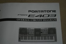 Diagrama de circuito general Portatone Yamaha PSR-E403 segunda mano  Embacar hacia Mexico