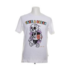 Cropp, T-shirt, Rozmiar: M, Biały/Wielokolorowy, Bawełna, Nadruk, Męski #6w5 na sprzedaż Cropp, T-shirt, Rozmiar: M, Biały/Wielokolorowy, Bawełna, Nadruk, Męski #6w5 na sprzedaż  PL