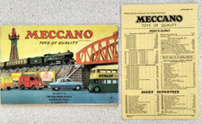 1957 meccano catalogue for sale  BASILDON