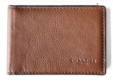 Coach brown fold for sale  Boise