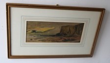 Antique watercolour landscape for sale  LINCOLN