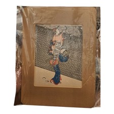 Japanese woodblock print for sale  LEATHERHEAD