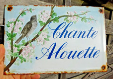 plaque emaillee voisin d'occasion plaque emaillee voisin d'occasion  La Garnache
