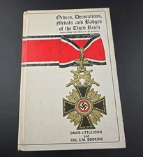 Orders, Decorations, Medals and Badges of the Third Reich David Littlejohn segunda mano  Embacar hacia Mexico