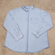 levis chambray shirt for sale  Winterville