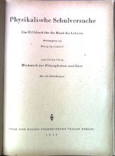 Mechanik flüssigkeiten gase gebraucht kaufen  Koblenz