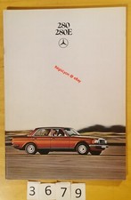 MERCEDES 280/ 280 E W123 Prospectus Fr 48 pages 12/1980, usado comprar usado  Enviando para Brazil