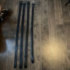 Black designer leather for sale  LONDON