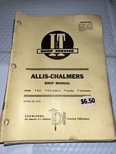 Shop manual allis for sale  Gibson City