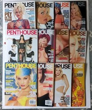 Lot of 12 PENTHOUSE 2001 Magazines – Complete Year Collection comprar usado Lot of 12 PENTHOUSE 2001 Magazines – Complete Year Collection comprar usado  Enviando para Brazil