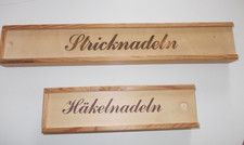 Stricknadelbox häkelnadelbox  gebraucht kaufen Stricknadelbox häkelnadelbox  gebraucht kaufen  Mannheim