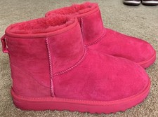 Bota Ugg Classic Ultra Mini II Cravo Rosa Brilhante Feminina Usada 1016222 Tamanho 11 comprar usado  Enviando para Brazil