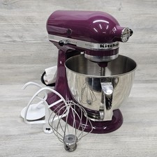 KitchenAid Artisan 325 Watt misturador de cabeça inclinável e acessórios KSM150PSBY Borgonha comprar usado  Enviando para Brazil