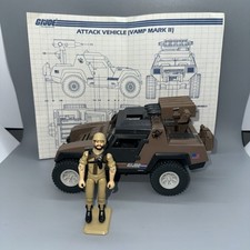 Boneco de ação vintage GI Joe Hasbro VAMP Mark II jipe veículo 1984 completo comprar usado  Enviando para Brazil