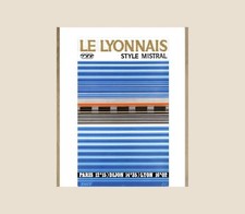Affiche sncf train d'occasion  France