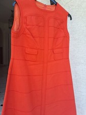 Robe courrèges orange d'occasion  Chevreuse
