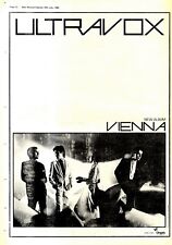 NPBK09 ANÚNCIO 15X11 ÁLBUM ULTRAVOX VIENA comprar usado  Enviando para Brazil