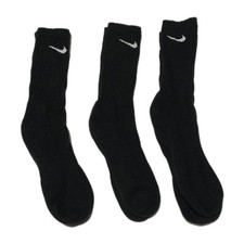 Meias Nike Dri Fit algodão acolchoado seco tripulação 3 pares tamanho G, usado comprar usado  Enviando para Brazil