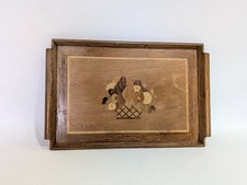 Vintage wooden inlaid for sale  FAKENHAM