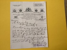 Ephemera 1908 benson for sale  SEVENOAKS